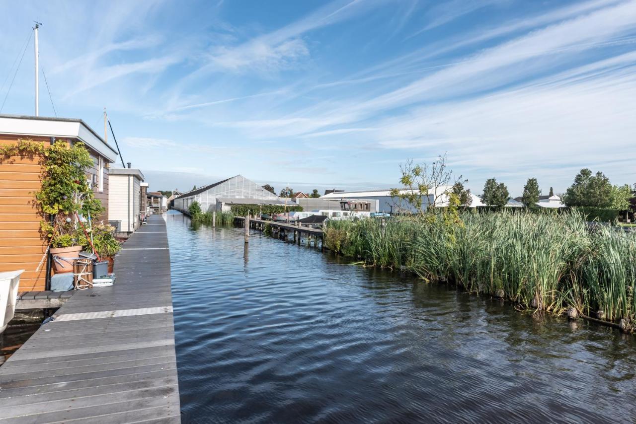 Beautiful Water Villa, Near Schiphol And Amsterdam Aalsmeer Exterior foto